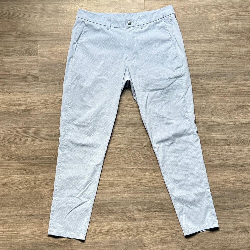 Lululemon Men's Commission Slim-Fit Pant *Ventlight - Blue - Picture 2 of 8